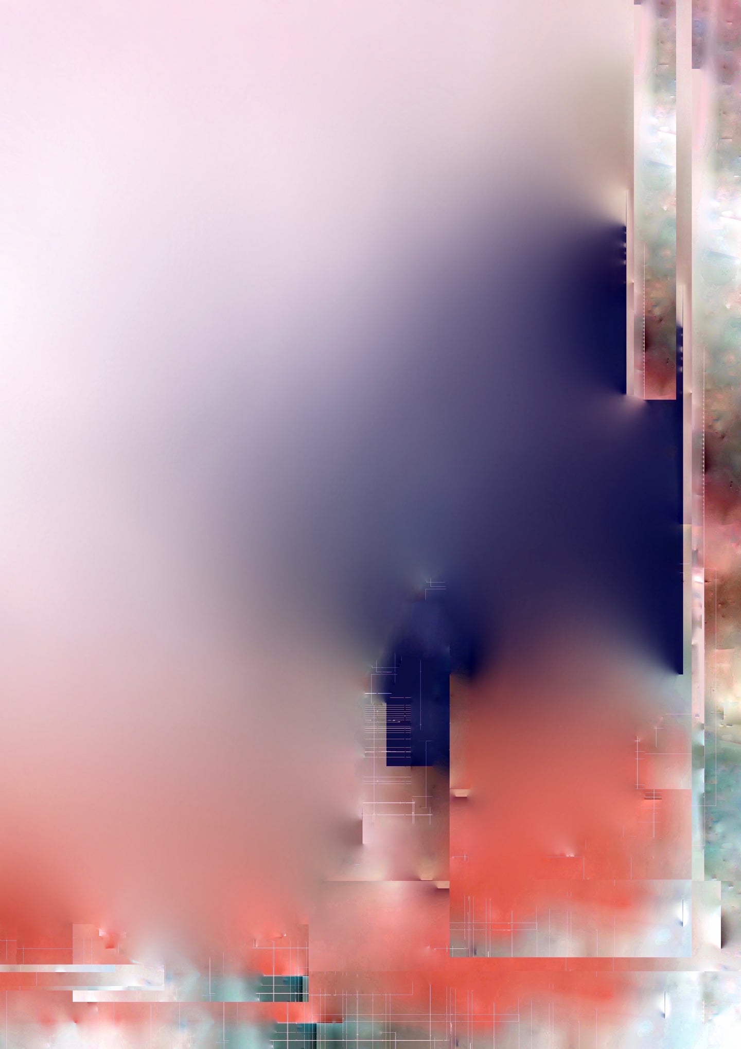 AARON SCHEER — _Beautiful Rainbow Chiffon, 2020